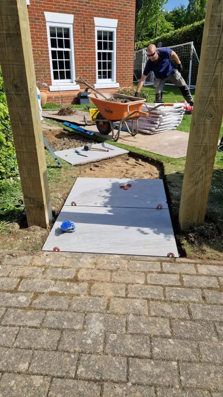 New pathway and gate installation in Maidstone – pathway and gate project photo