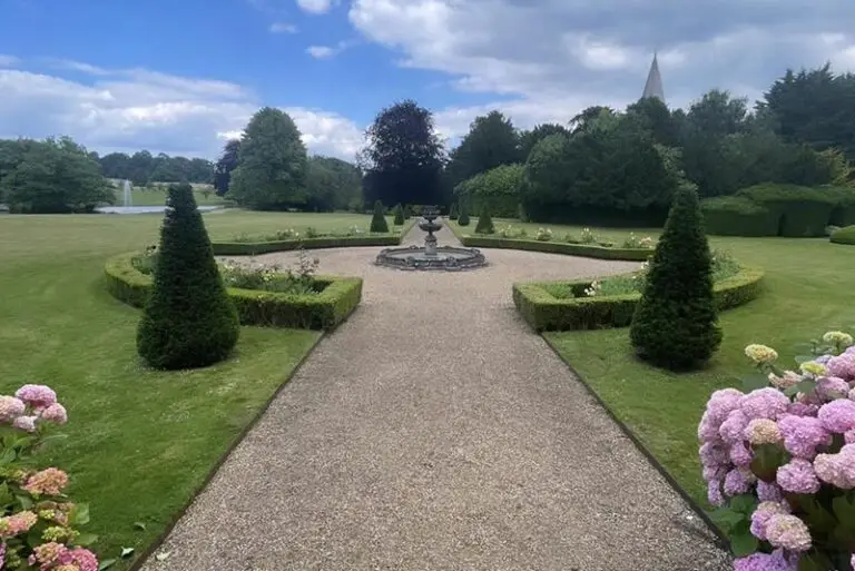 Soft landscaping on large estate