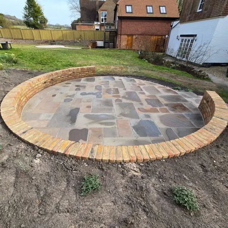 Sunken Patio Garden Project in Hollingbourne – project photo
