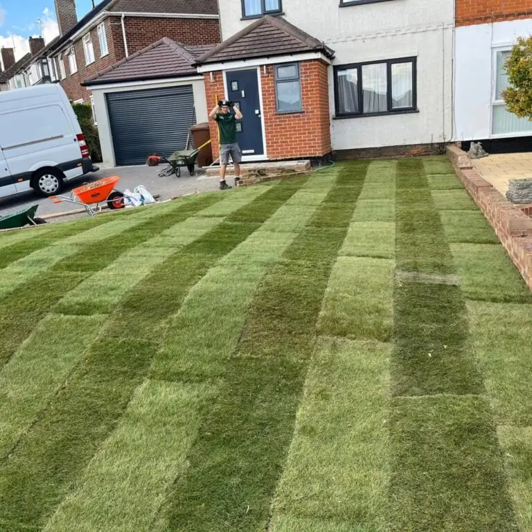 Front garden turf transformation in Maidstone – project photo